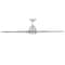Wac Mocha XL Indoor and Outdoor 8-Blade Smart Ceiling Fan 66in Brushed Aluminum with Remote Control F-064 - alternate 3